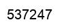 Number 537247 black image