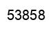 Number 53858 black image