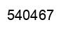 Number 540467 black image