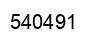 Number 540491 black image