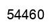 Number 54460 black image