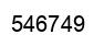 Number 546749 black image