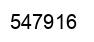 Number 547916 black image