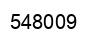 Number 548009 black image
