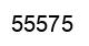 Number 55575 black image