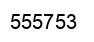 Number 555753 black image