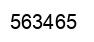 Number 563465 black image