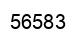 Number 56583 black image