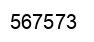 Number 567573 black image