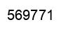 Number 569771 black image