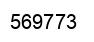 Number 569773 black image