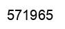 Number 571965 black image
