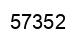 Number 57352 black image