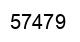 Number 57479 black image