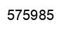 Número 575985 imagen negro
