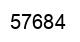 Número 57684 imagen negro