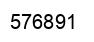 Number 576891 black image