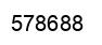 Número 578688 imagen negro