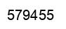 Número 579455 imagen negro