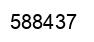 Number 588437 black image