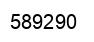 Número 589290 imagen negro