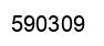 Number 590309 black image