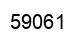 Number 59061 black image