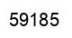 Number 59185 black image