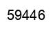 Número 59446 imagen negro