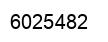 Number 6025482 black image