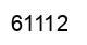 Number 61112 black image
