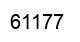 Number 61177 black image