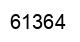 Number 61364 black image