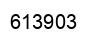 Number 613903 black image