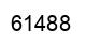 Número 61488 imagen negro