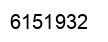 Number 6151932 black image