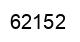 Number 62152 black image