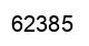 Number 62385 black image