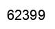 Number 62399 black image