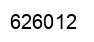 Number 626012 black image