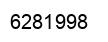 Number 6281998 black image
