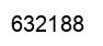 Number 632188 black image
