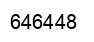 Number 646448 black image