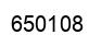 Number 650108 black image