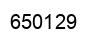 Number 650129 black image
