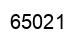 Number 65021 black image