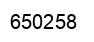 Number 650258 black image
