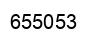 Number 655053 black image