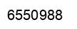 Number 6550988 black image