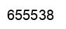 Number 655538 black image